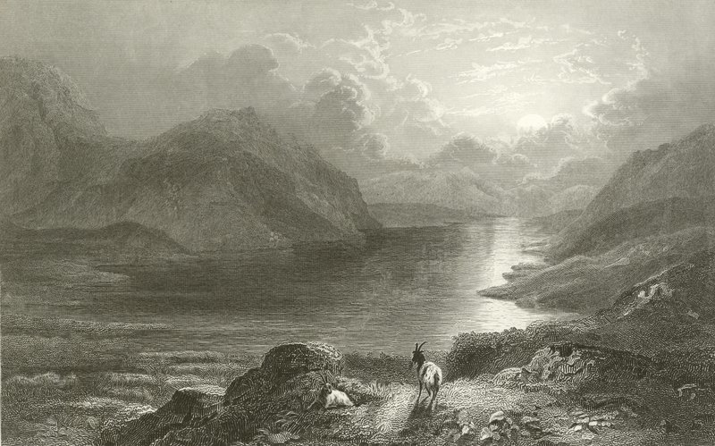 Loch Ericht autorstwa English School