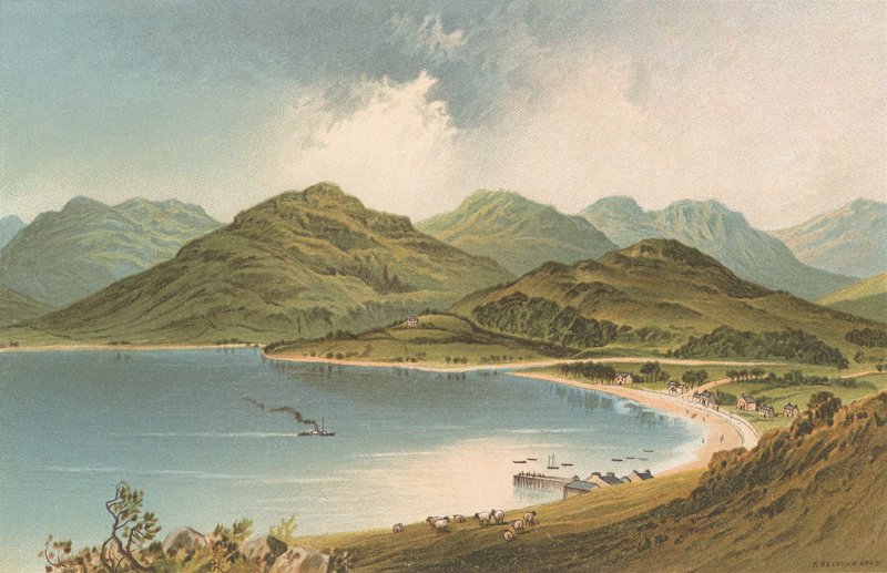 Głowa Loch Goil autorstwa English School