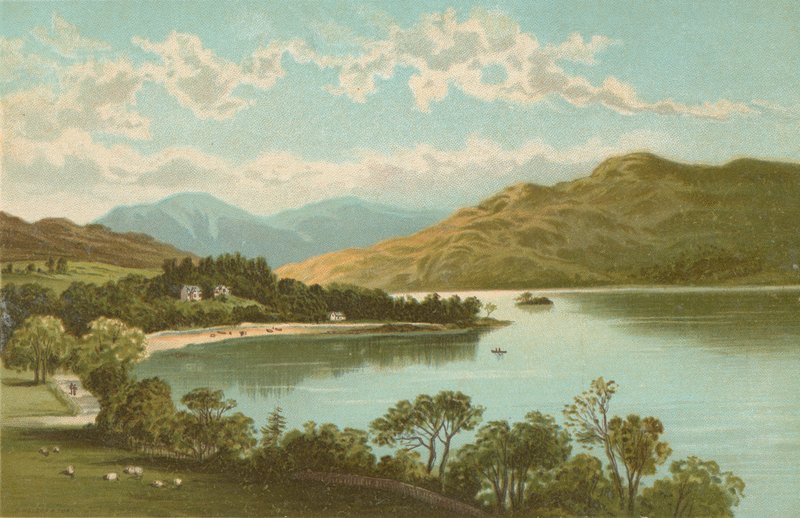 Loch Lomond w Tarbet autorstwa English School