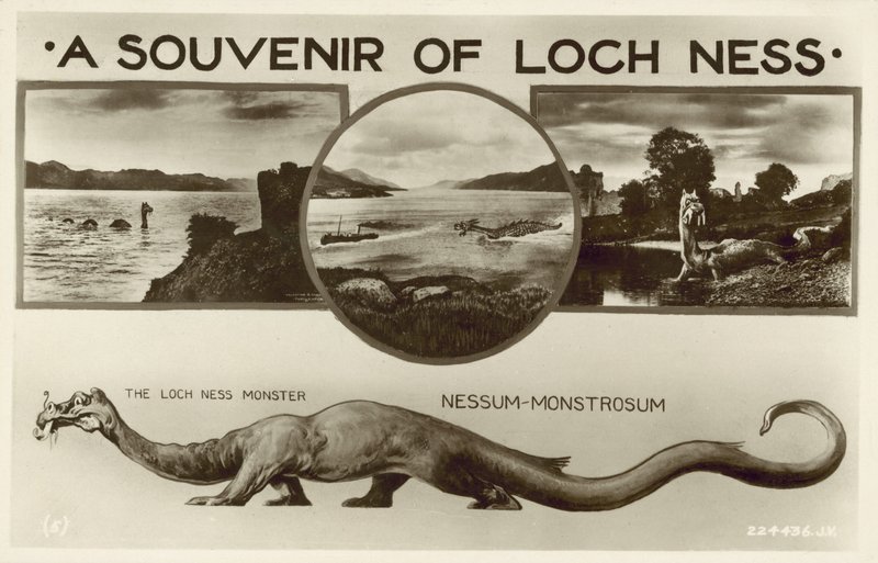 Loch Ness, Szkocja autorstwa English School