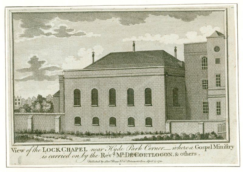 Szpital Lock, szpital Hyde Park autorstwa English School