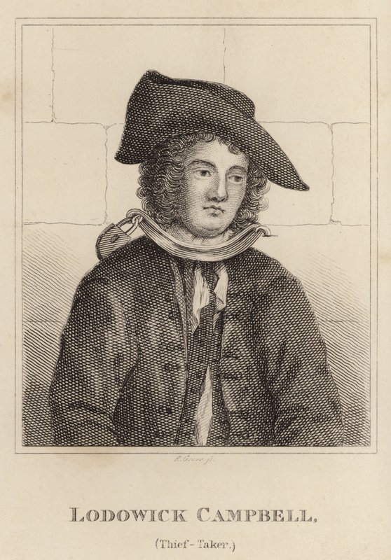 Lodowick Campbell, złodziej złodziej autorstwa English School