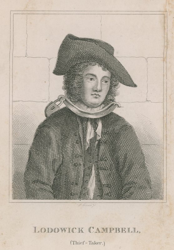 Lodowick Campbell, złodziej autorstwa English School