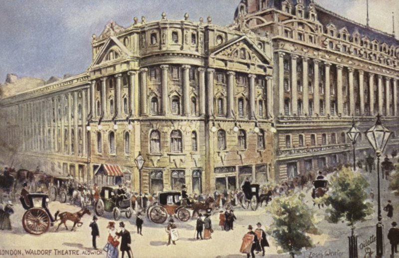 Londyn, Waldorf Theatre, Aldwich autorstwa English School