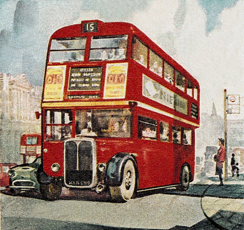 Autobus w Londynie autorstwa English School