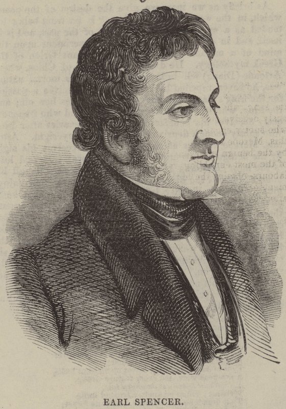 Lord Althorp, hrabia Spencer autorstwa English School