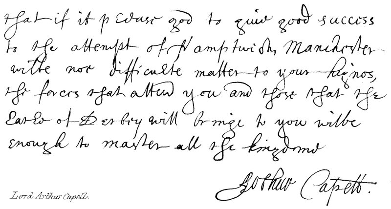 Lord Arthur Capell autorstwa English School