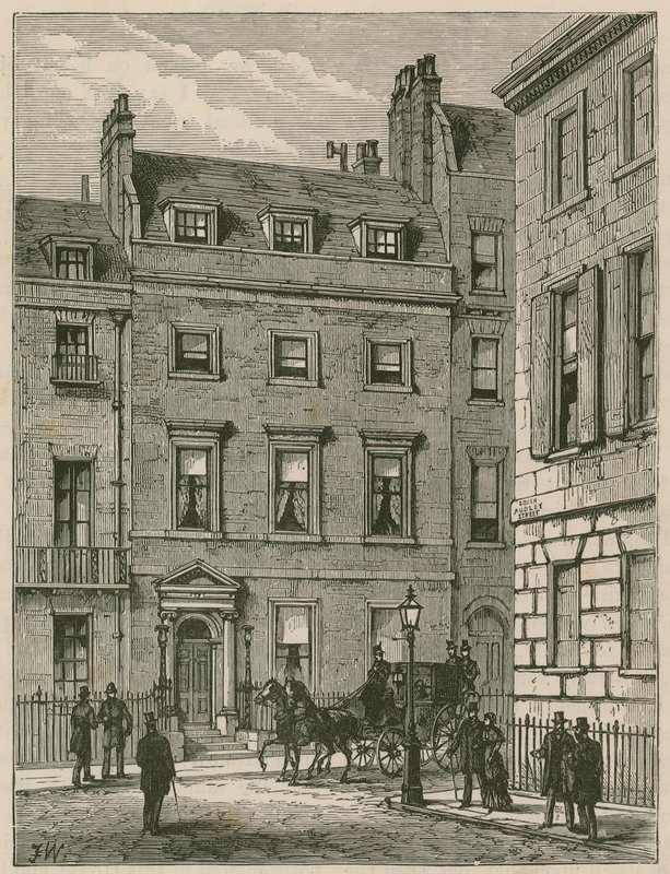 Dom Lorda Beaconsfieldów, 19 Curzon Street, Mayfair autorstwa English School