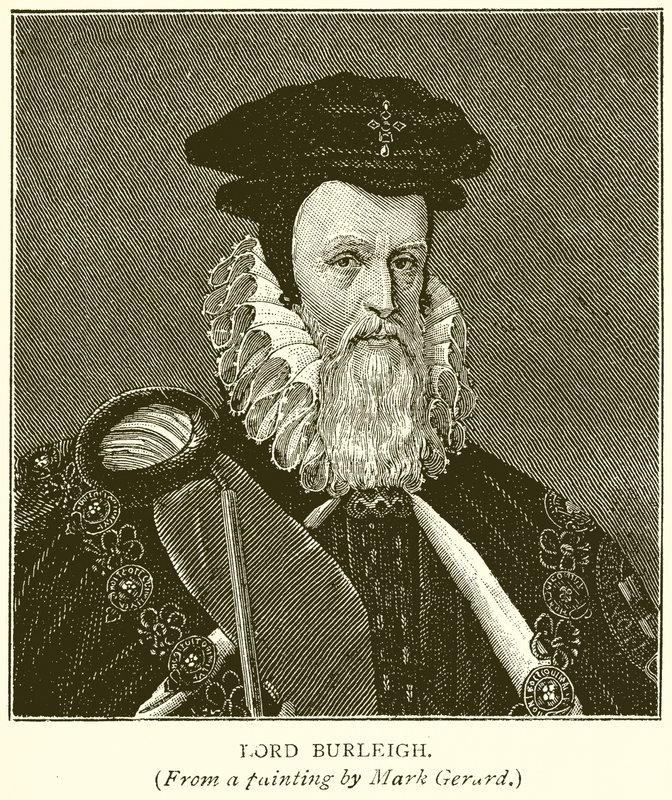 Lord Burleigh autorstwa English School