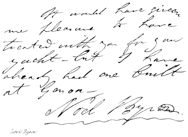 Lord Byron autorstwa English School