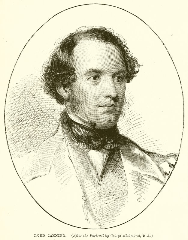 Lord Canning autorstwa English School