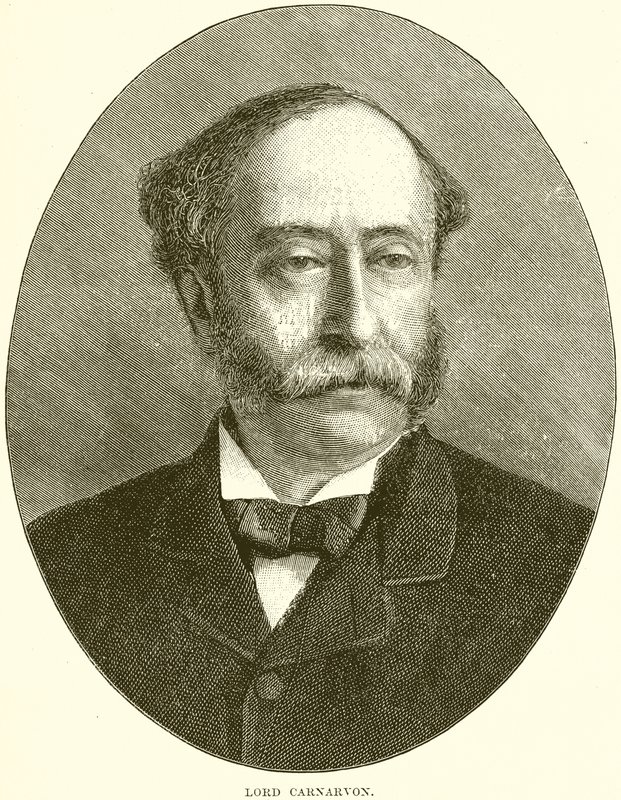 Lord Carnarvon autorstwa English School