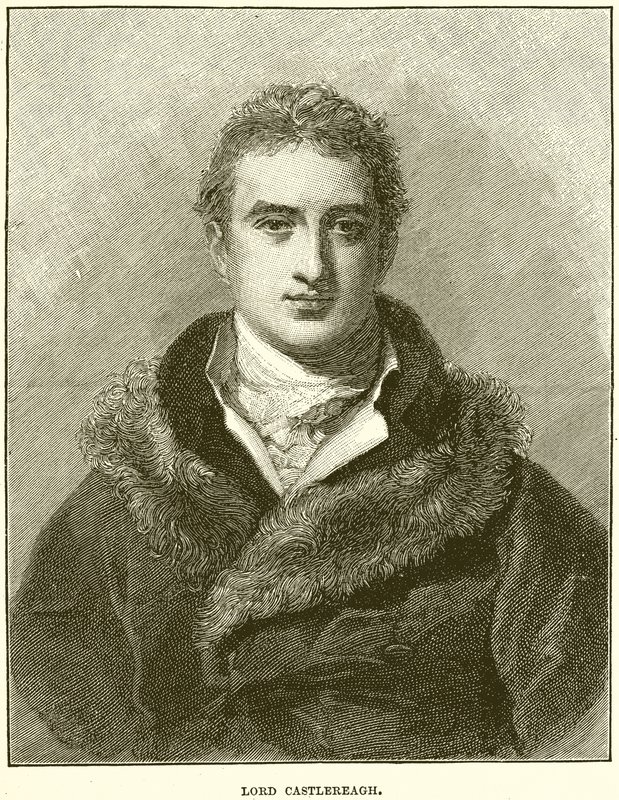 Lord Castlereagh autorstwa English School