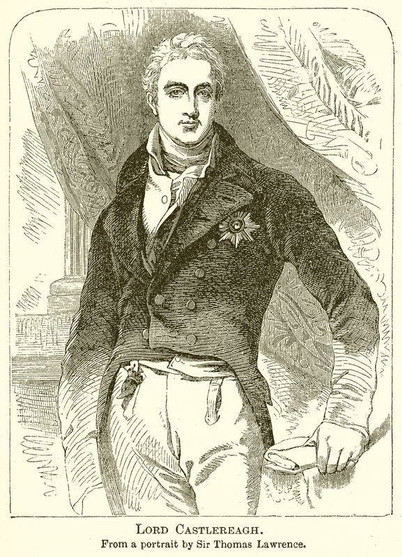 Lord Castlereagh autorstwa English School