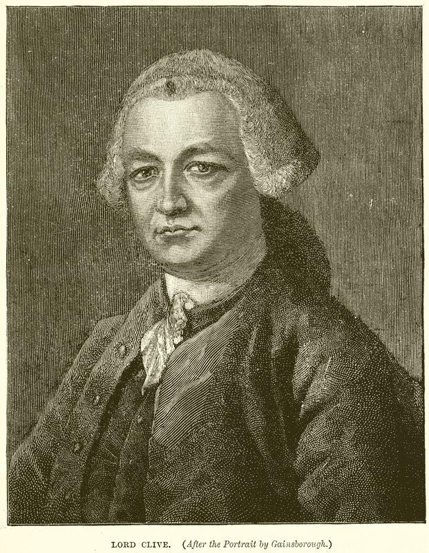 Lord Clive autorstwa English School
