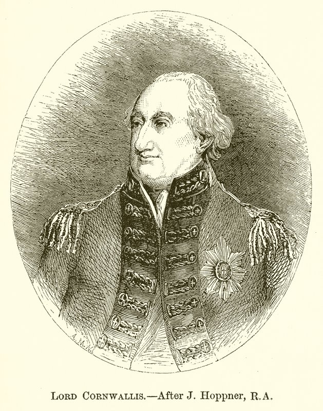 Lord Kornwalia autorstwa English School