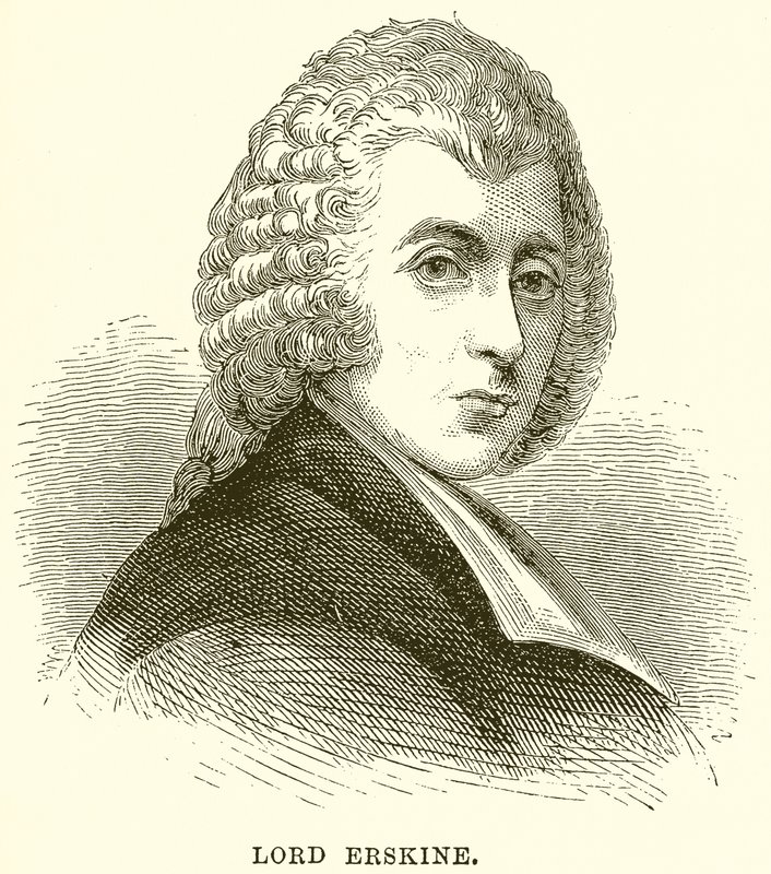Lord Erskine autorstwa English School