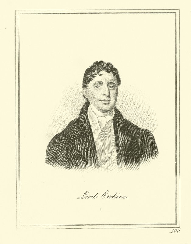 Lord Erskine autorstwa English School