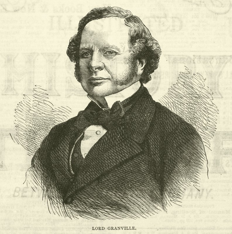 Lord Granville, listopad 1870 autorstwa English School