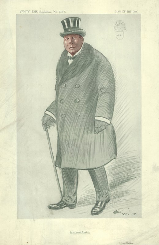 Lord Haldane autorstwa English School