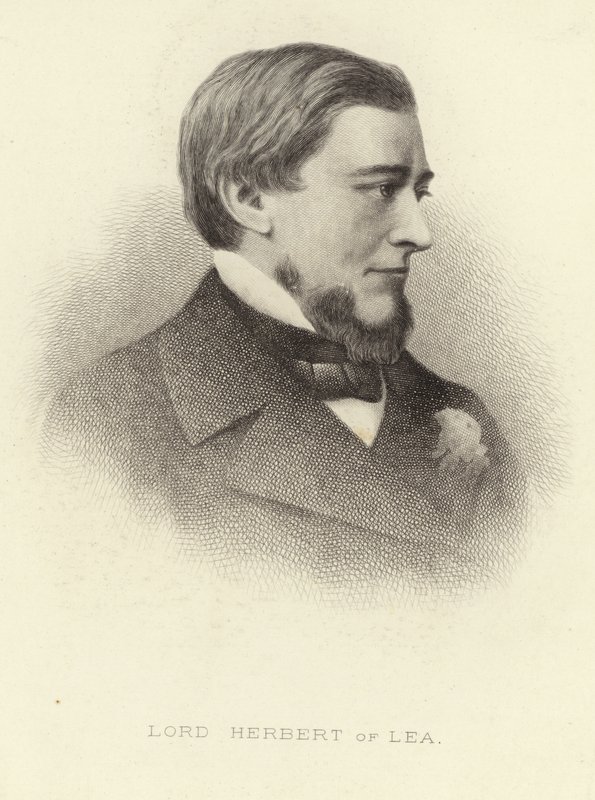 Lord Herbert z Lea autorstwa English School