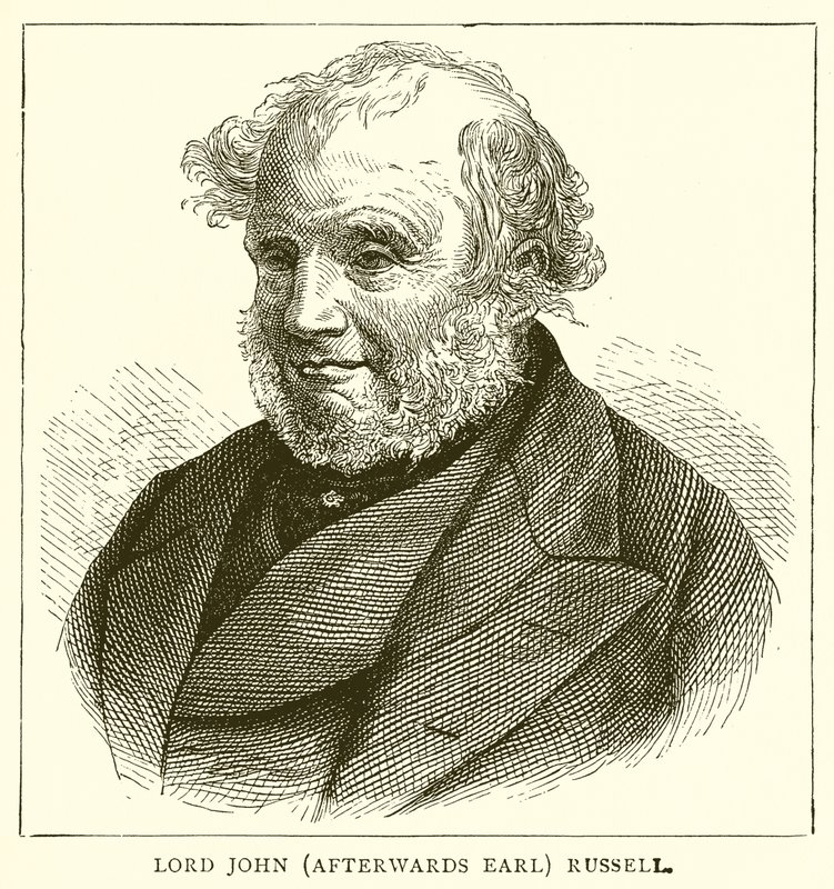 Lord John (później Earl) Russell autorstwa English School