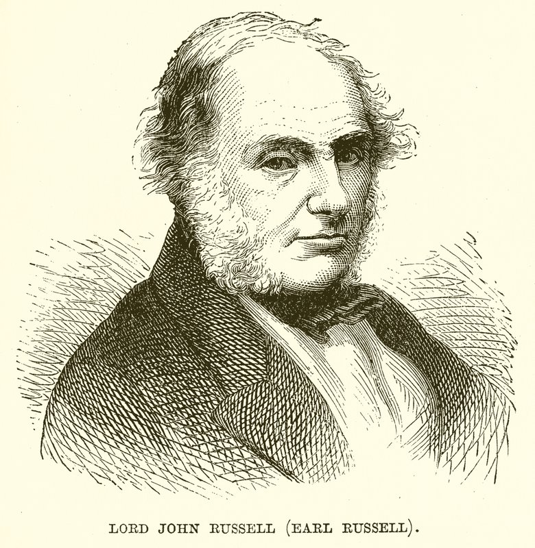 Lord John Russell (Earl Russell) autorstwa English School