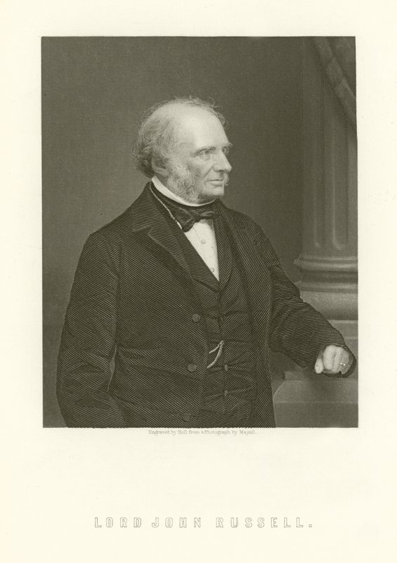 Lord John Russell autorstwa English School