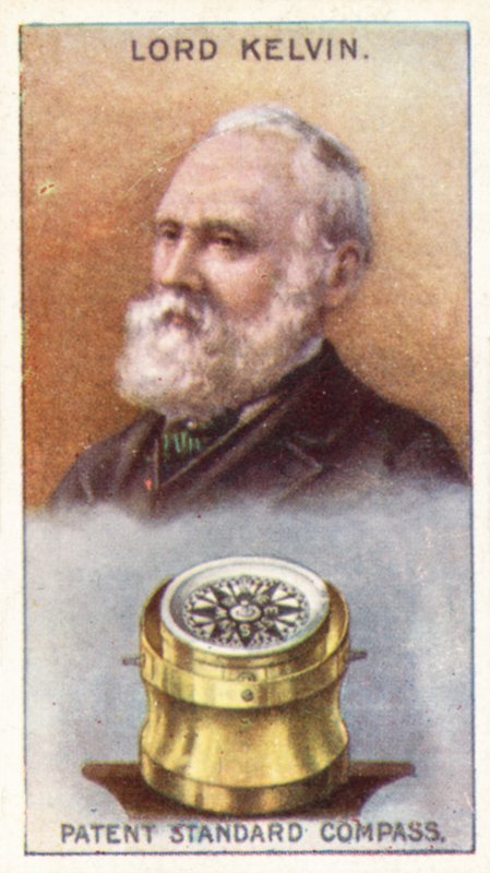 Lord Kelvin, patentowy kompas standardowy autorstwa English School
