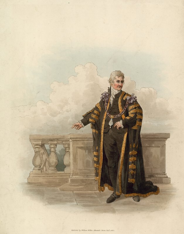 Lord Mayor, Mansion House, Londyn autorstwa English School