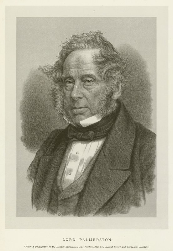 Lord Palmerston (lito) autorstwa English School