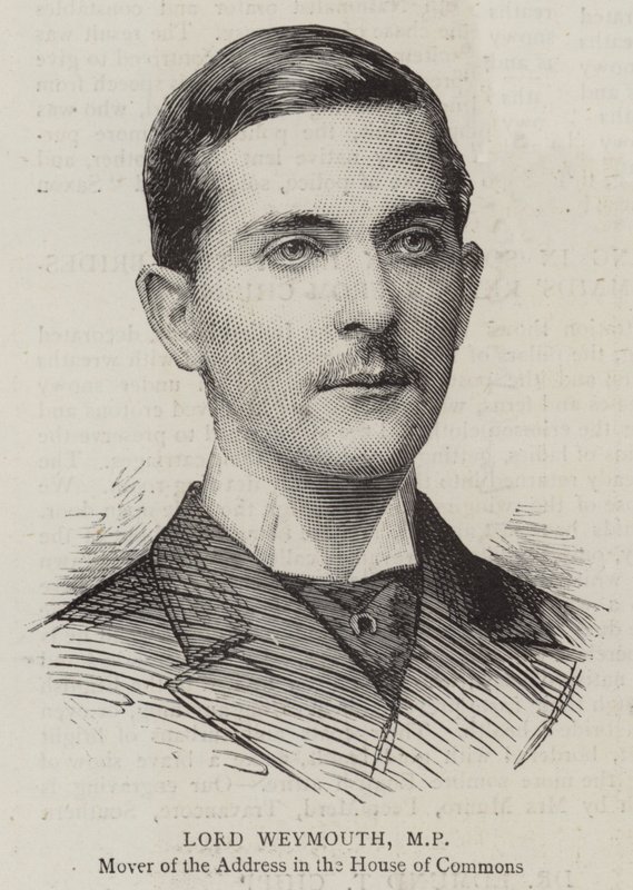 Lord Weymouth, MP (grawerowanie) autorstwa English School