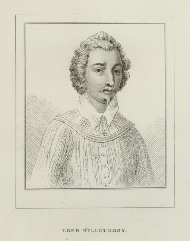 Lord Willoughby (Grawerowanie) autorstwa English School