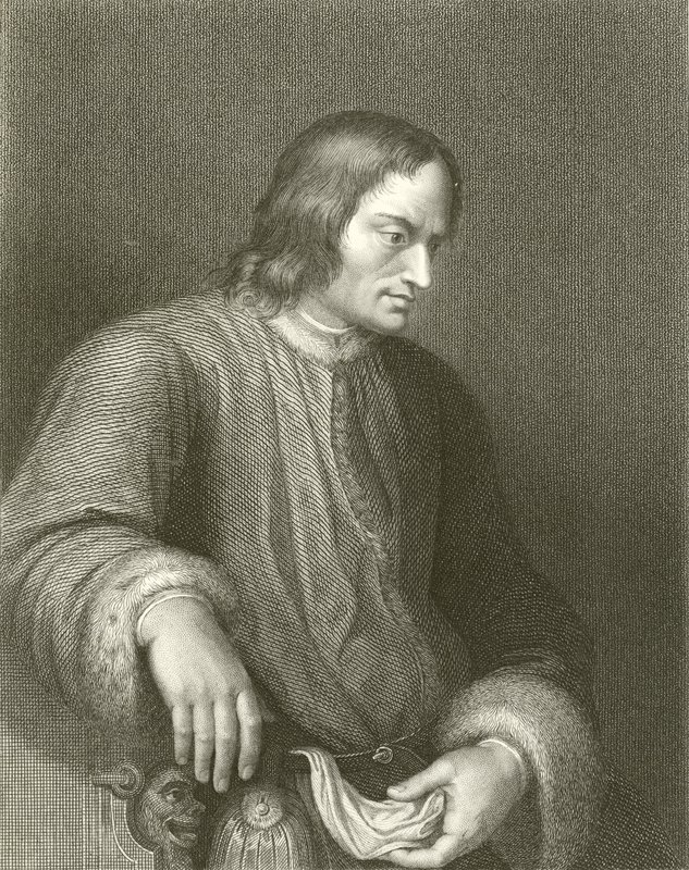 Lorenzo de Medici autorstwa English School