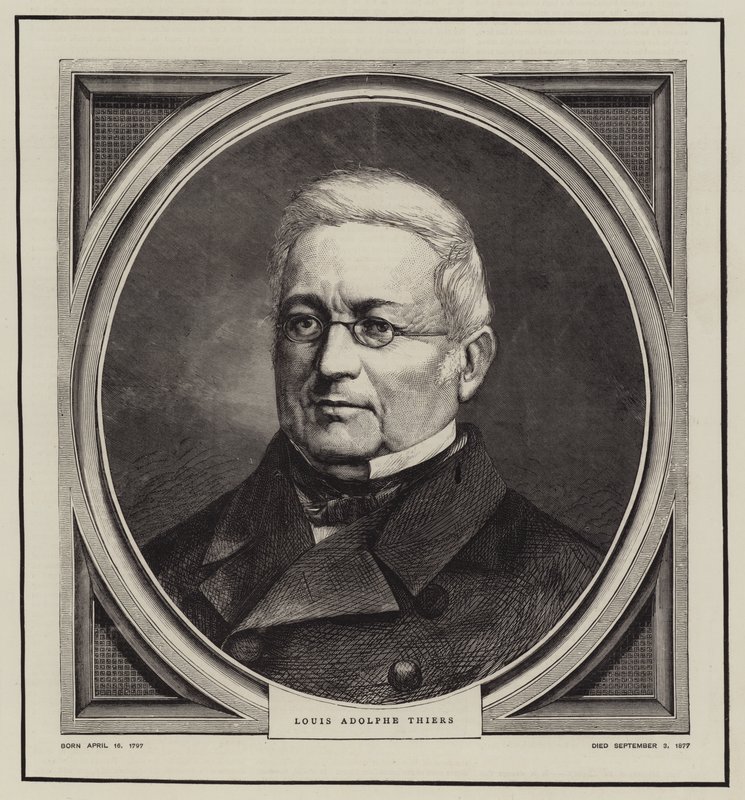 Louis Adolphe Thiers (Grawerowanie) autorstwa English School