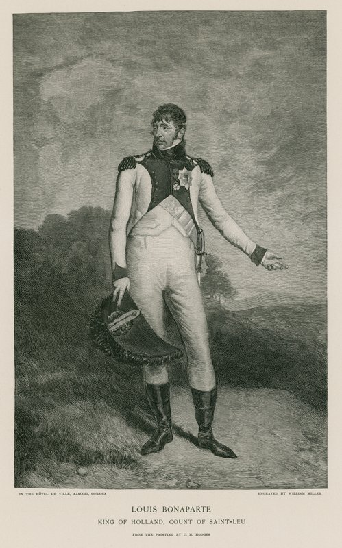 Ludwik Bonaparte, król Holandii autorstwa English School