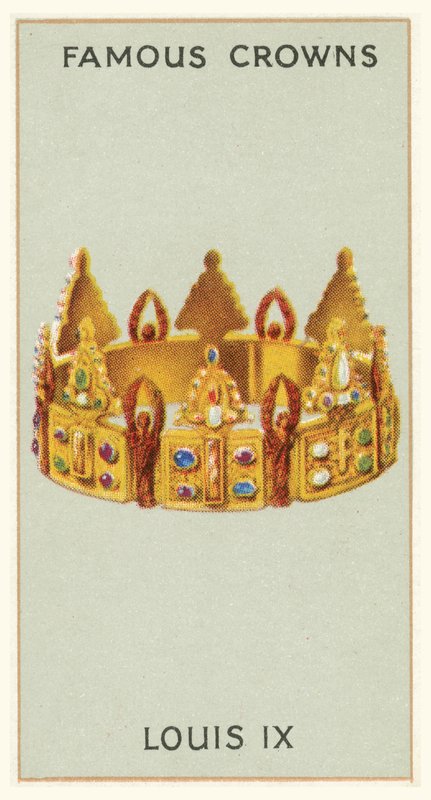 Ludwik IX (chromolit) autorstwa English School