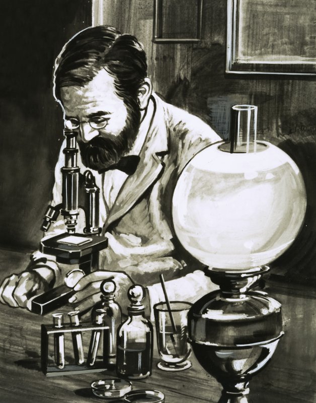 Ludwik Pasteur autorstwa English School
