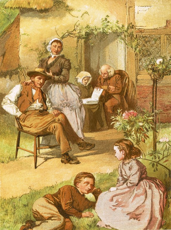 Miłość w dzieciństwie, męskości i starości autorstwa English School