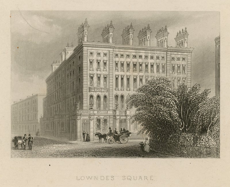 Plac Lowndes autorstwa English School
