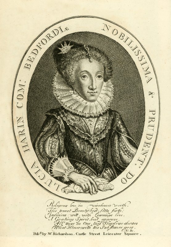 Lucy Harrington, hrabina Bedford autorstwa English School