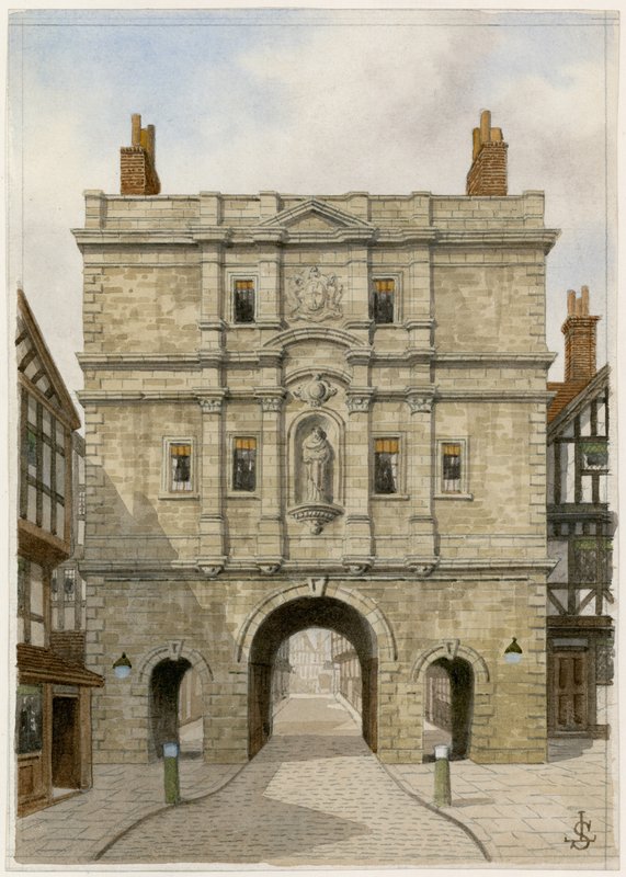 Ludgate (wc na papierze) autorstwa English School