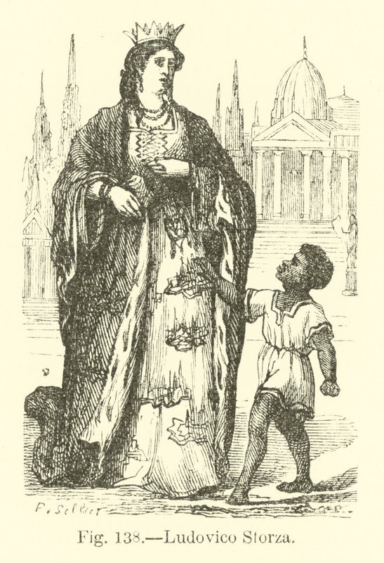 Ludovico Sforza autorstwa English School