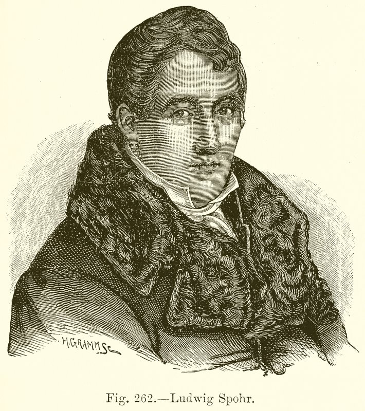 Ludwig Spohr autorstwa English School