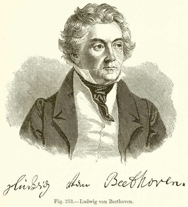 Ludwig van Beethoven autorstwa English School