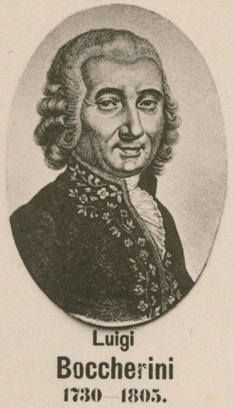 Luigi Boccherini (grawiura) autorstwa English School