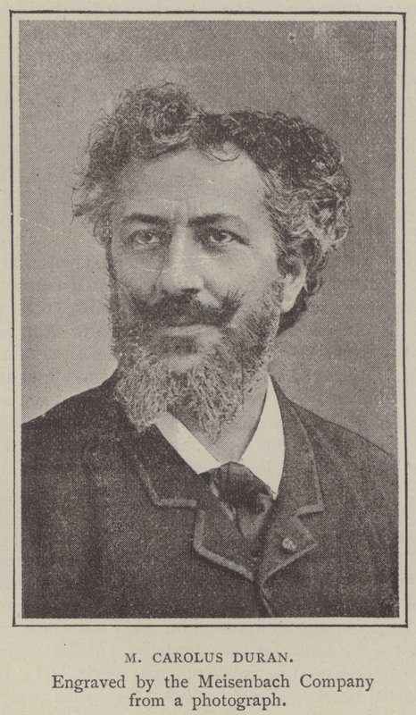 M Carolus Duran (rycina) autorstwa English School
