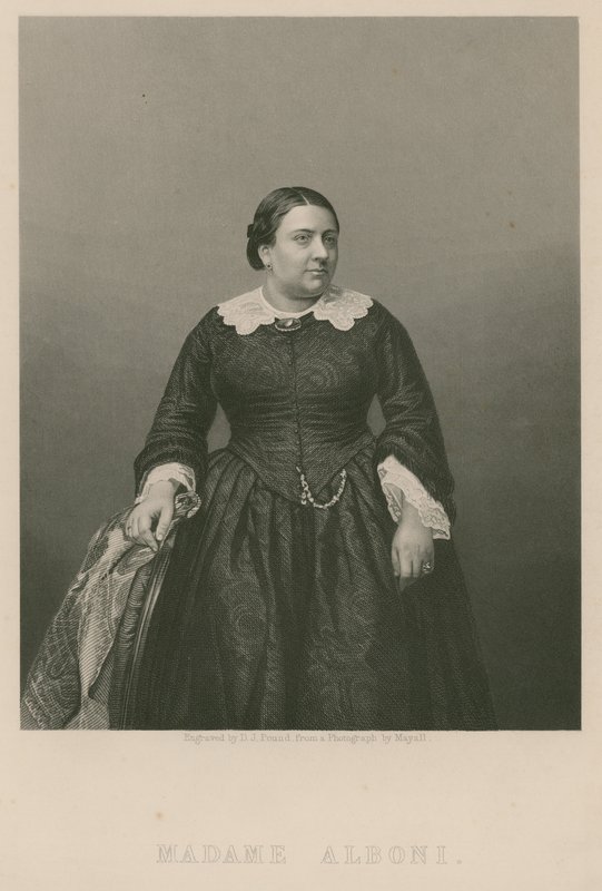 Madame Albani, sopran; fotografia autorstwa English School