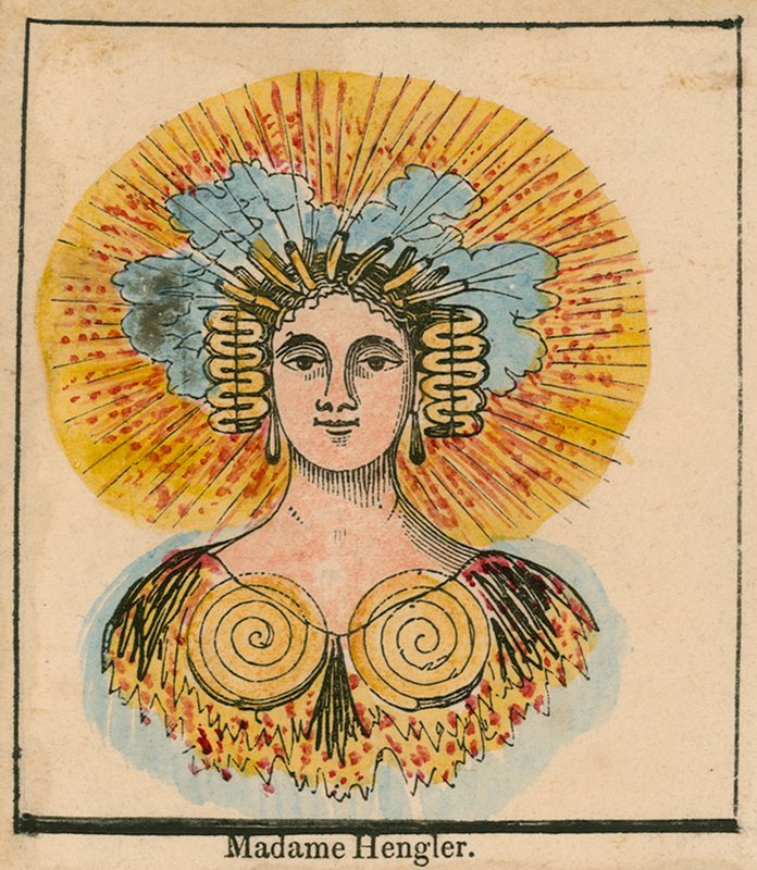 Madame Hengler, Vauxhall Gardens, Londyn autorstwa English School