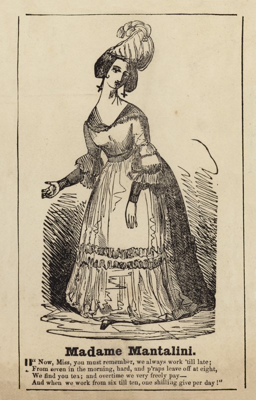 Madame Mantalini z Nicholasa Nickleby autorstwa English School